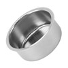 3Pcs Coffee Portafilter Filter 51mm Stainless Steel Double Serving Rust