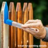 Wesquer 3-Pack 1Inch Paint Brush for Detail Work - Triangle,