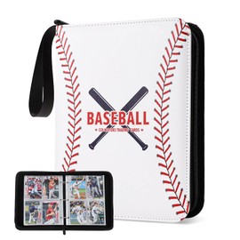 GEAGMAGC Baseball Card Binder, 440-Pocket Trading Card Holder with Sleeves