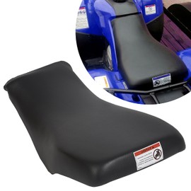 HECASA Complete Seat Compatible with 2005-2025 Honda Recon TRX250 TRX250TE TRX250TM ATV Seat Replacement for 77100-HM8-B40ZA 7100-HM8-B80ZA 77100-HM8-B00ZA Black Leather