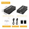 Extensor Kvm Hdmi A Rj45 Ethernet Sobre Cat5e/6/7 150m