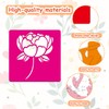 24 Pcs Stencils for Kids Spring Themed Outside Sidewalk Chalk