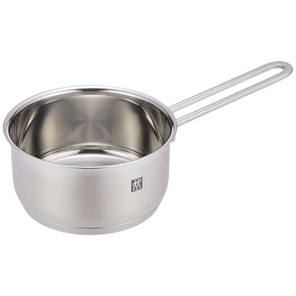 Zwilling 66655-140 Pico Sauce Pan, 5.5 inches (14 cm), 0.4 Gallons (1 L), Single Handle, Stainless Steel, Japanese Authorized Product