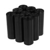 Saedy 8 gallon Kitchen Trash Bags, Black Garbage Bags, 200