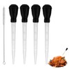 4Pcs Turkey Baster Large Baster Pipette Turkey Baster with Cleaning