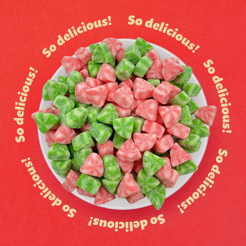 Watermelon Slices Gummy Candy, 1-Pound Pack