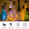 6PCS 20LED Solar String Lights Waterproof Wine Bottle Cork Lamp