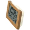 Seiko Clock Alarm Clock, Tabletop Clock, Natural, Radio, Digital, Calendar,