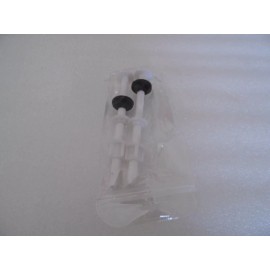 NUFLUSH 6 in Nylon ABS Raised Toilet Seat Bolts & Nuts, Made Extra Tall Toilet Seats