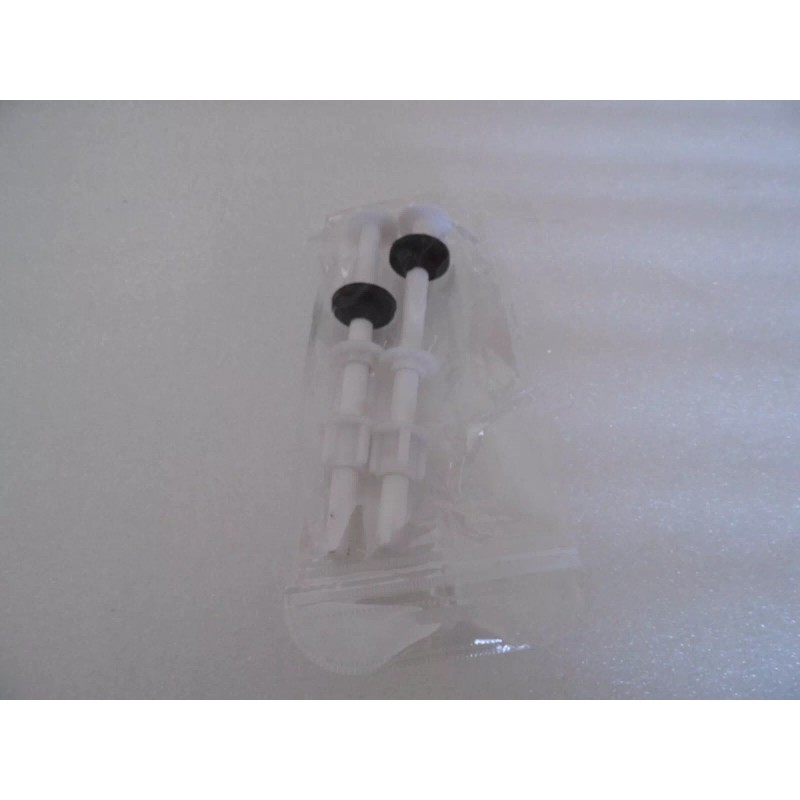NUFLUSH 6 in Nylon ABS Raised Toilet Seat Bolts &