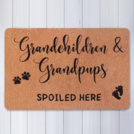Christmas Nana Gifts for Grandma,Gifts for Grandparents Christmas,Nana Papa Gifts,Grandma Birthday Gifts,Gigi Mimi Grandma Gifts from Granddaughter Grandchildren Grandson Grankids,Doormats Home Decor