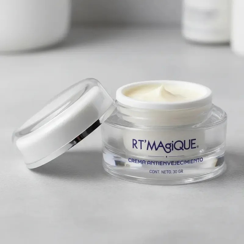 RT Magique Crema Antiarrugas y Antimanchas con Ácido Hialurónico –
