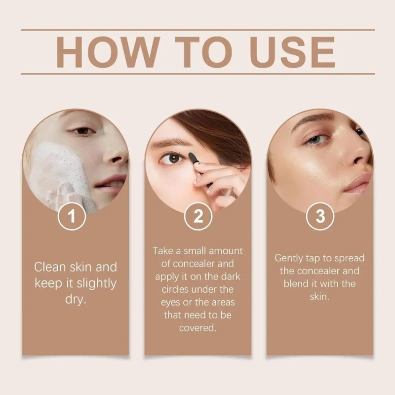Corrector Para Debajo De Los Ojos Cc, Corrector Multiefecto