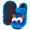 Sesame Street Cookie Monster 3D Slippers, Plush Booties, Sizes EU