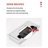 2 Pcs Desk Table Grommets, Aluminum Alloy Rectangle Cord Cable