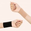 Wrist Support for Sports, Exercise, Computer Use, and Pregnancy Band Black/L 3ea
