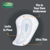 Depend Incontinence Shields for Men, Light Absorbency, 58 Count, Packaging