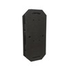 Skull Hooker Large Powder-Coated Steel Flush Mount Designed for Mounting