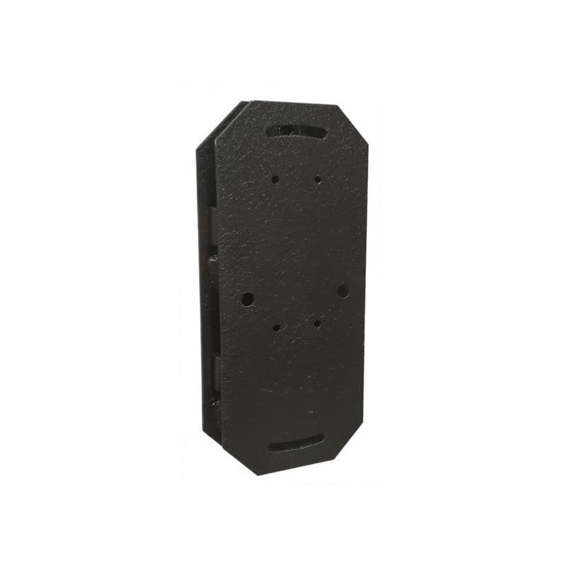 Skull Hooker Large Powder-Coated Steel Flush Mount Designed for Mounting