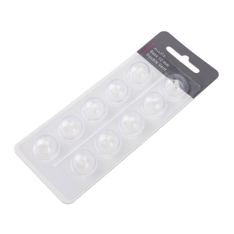 10pcs Double Vent Bass Dome Accessory Single Layer Double Vent