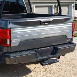 OTHOWE Trailer Hitch Step for 2" Hitch Receiver Universal Fit for Trucks SUV Car Van, Carbon Steel with Dual-Stage Black Powder Anti-Slip Tow Hitch Step