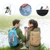 OOTSR Portable Pill Case (2.6"x0.7") with D-Ring Carabiner Waterproof Aluminum