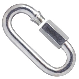 4mm Quick Link for Connecting Galvanised Steel Chain Heavy Duty 60kg Working Load (Pack of 2)