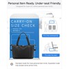 LUGGEX Travel Duffel Bags, Expandable Weekender Carry On Bag, Overnight
