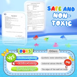 Magic Water Elf Kit for Kids Age 3-8 Year Old Aqua Fairy Water Pets DIY Squishy Maker Aqua Fairy Water Gel Kit for 4 5 6 7 Year Old Boys Girls Birthday Gifts Present Age 3+