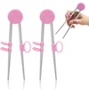 2 pares de palillos de entrenamiento para niños, palillos de