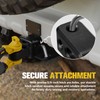 BUNKER INDUST Shackle Hitch Receiver 3/4" D Ring Shackle w/Trailer