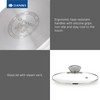 Daniks Modern 3 Quart Stainless Steel Stock Pot with Glass