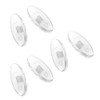 SAUCER Replacement Nose Piece Pads for Oakley Ejector OO4142 Sunglasses