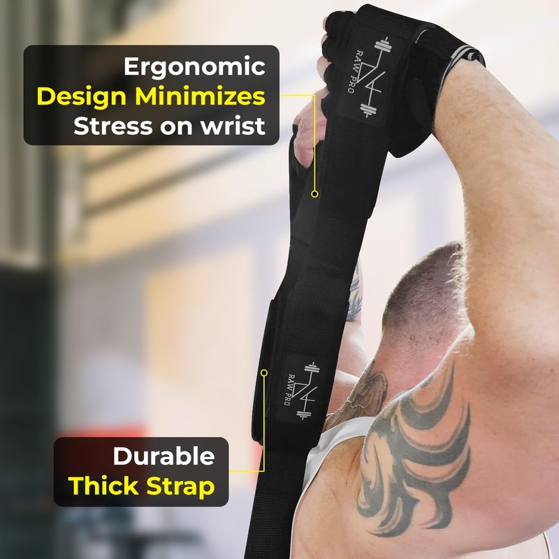 DanRaw Pro Tricep/Bicep Rope Cable Attachment - Double Loop Design