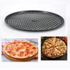Monfish 14 inch Pizza Pan with holes 2 pack perforated