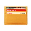 Hibate Genuine Leather Unisex Slim Credit Card Case Holder Sleeve