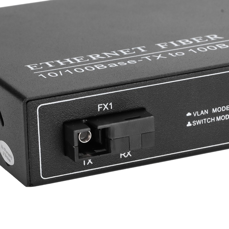 4 Ports Ethernet Fiber Switch TBCMC3414ES20A Plug Play Stable Sturdy