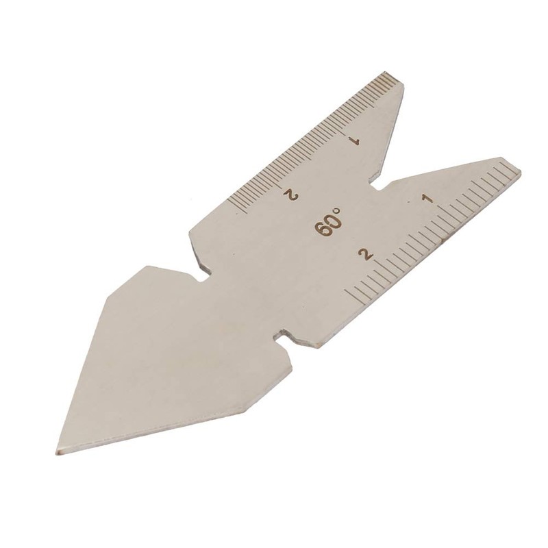 Center Fishtail Gauge Stainless Steel Thread Pitch Gauge Thread Pitch