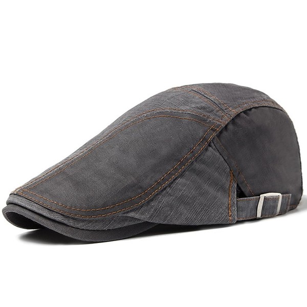 Newsboy Cap for Men Adjustable Ivy Flat Cap Gatsby Cabbie