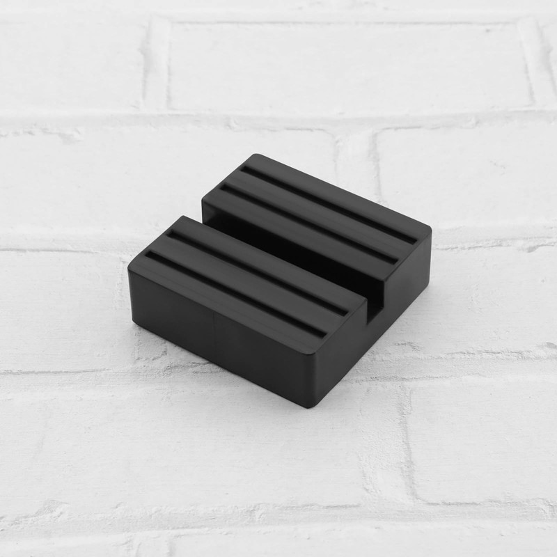 SING F LTD 4pcs Slotted Square Car Jack Rubber Blocks