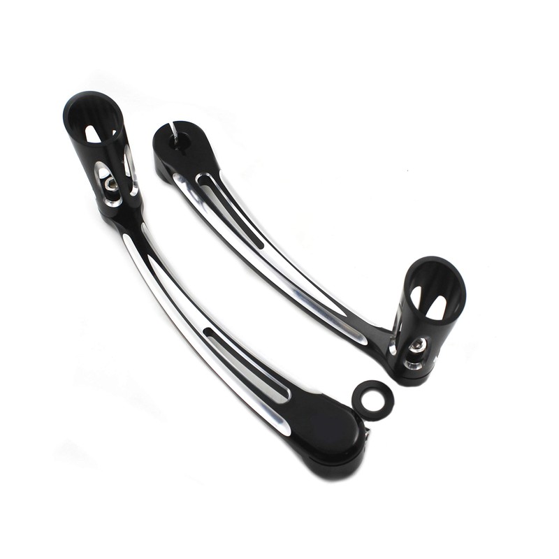 HDBUBALUS Motorcycle Shift Lever Shifter Pegs CNC Aluminum for Harley