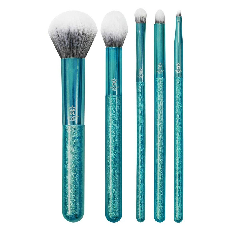 Royal & Langnickel MODA Full Size Crackle 6pc Makeup Brush