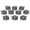 Electric Fence Rope Connectors with Wingnuts X10 3MM - 4MM