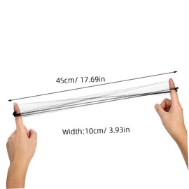 Healvian 100pcs Fawang Head Flower Pan Hair Net Hair Care Net Hairnets for Women Food Service Nets for Hair Bun Making Invisible Hairnet Net for Hair Wrap Hair Mesh Cloth Black