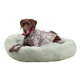 Happy Hounds Ryder Faux Fur Cuddler Donut Bed g57_d3le_f9yK2