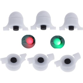 Lemonbest® LED Night Fishing Strike Alert Glow Stick Bite Alarm, 3 Packs