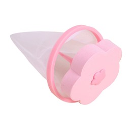 Washing Machine Filter Lint Collector Hair Catcher Remover Accessories, Pink