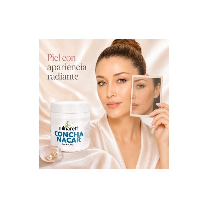 by Minarett Concha Nácar 115 gr Aclarante Regeneradora y Reduce