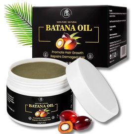 Batana Oil for Hair Growth – 100% Raw & Natural Hair Mask – 4.16 oz – Thickens & Strengthens – Moisturizes & Helps Repair Split Ends – For All Hair Types – by Bexpertsusa