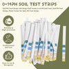 Ksrnsne Soil PH Test Strips 100 Strips Soil Tester 0-14